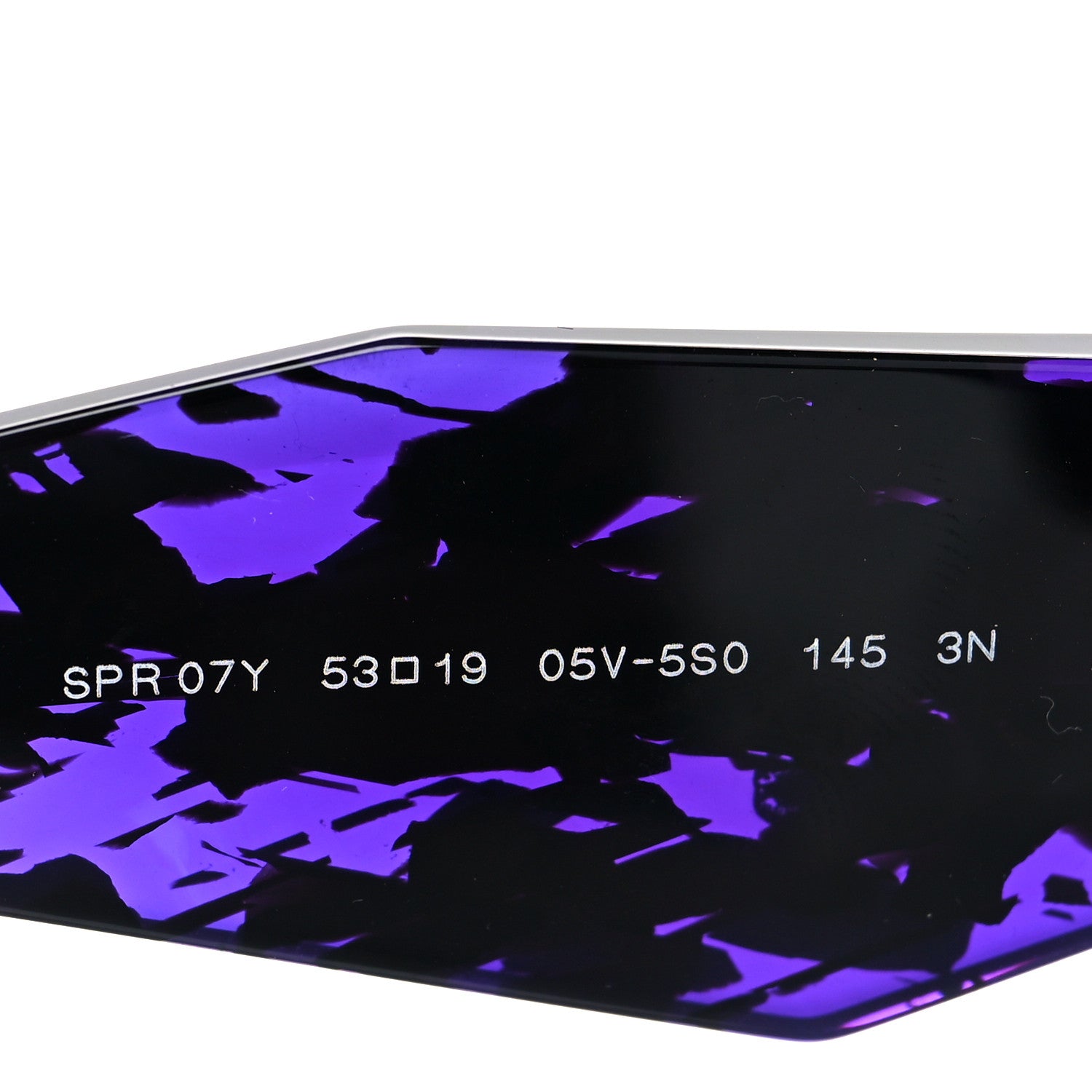 Prada Acetate Symbole Sunglasses SPR 07Y Purple 5 of 7