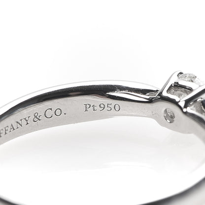 Tiffany Platinum Diamond .23ct Harmony Solitaire Engagement Ring 48 4.5 6 of 6