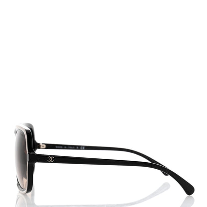 Chanel CC Sunglasses 5319 Black White 3 of 8