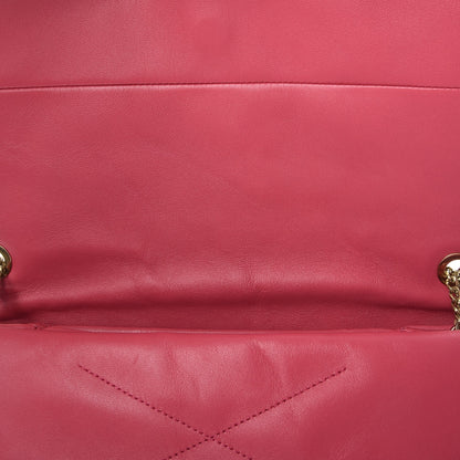 Lanvin Lambskin Quilted Medium Sugar Flap Shoulder Bag Pink 6 of 11