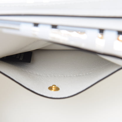 Fendi TPU FF Vitello Century F is Fendi Small Kan I Shoulder Bag White 7 of 9