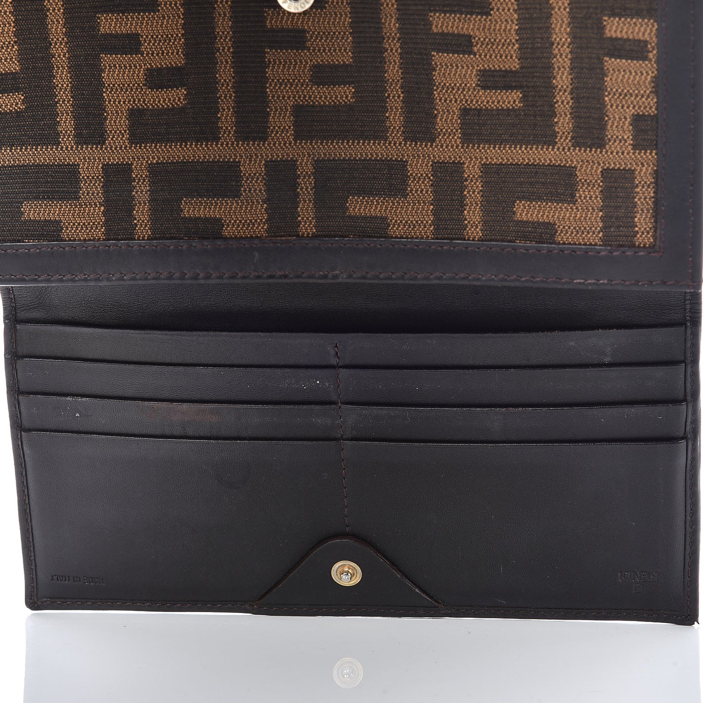 Zucca Continental Wallet Tobacco