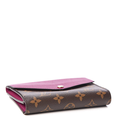Louis Vuitton Monogram Pallas Compact Wallet Grape 3 of 6