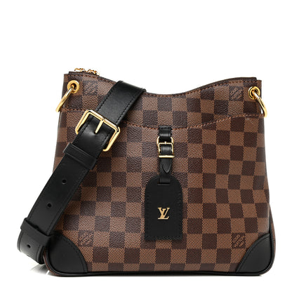 Louis Vuitton Damier Ebene Odeon PM Black 1 of 17