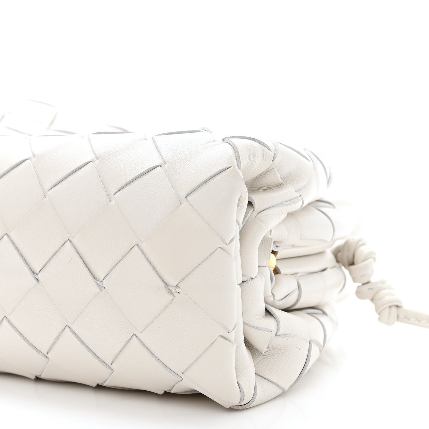 Nappa Intrecciato The Mini Pouch Chalk