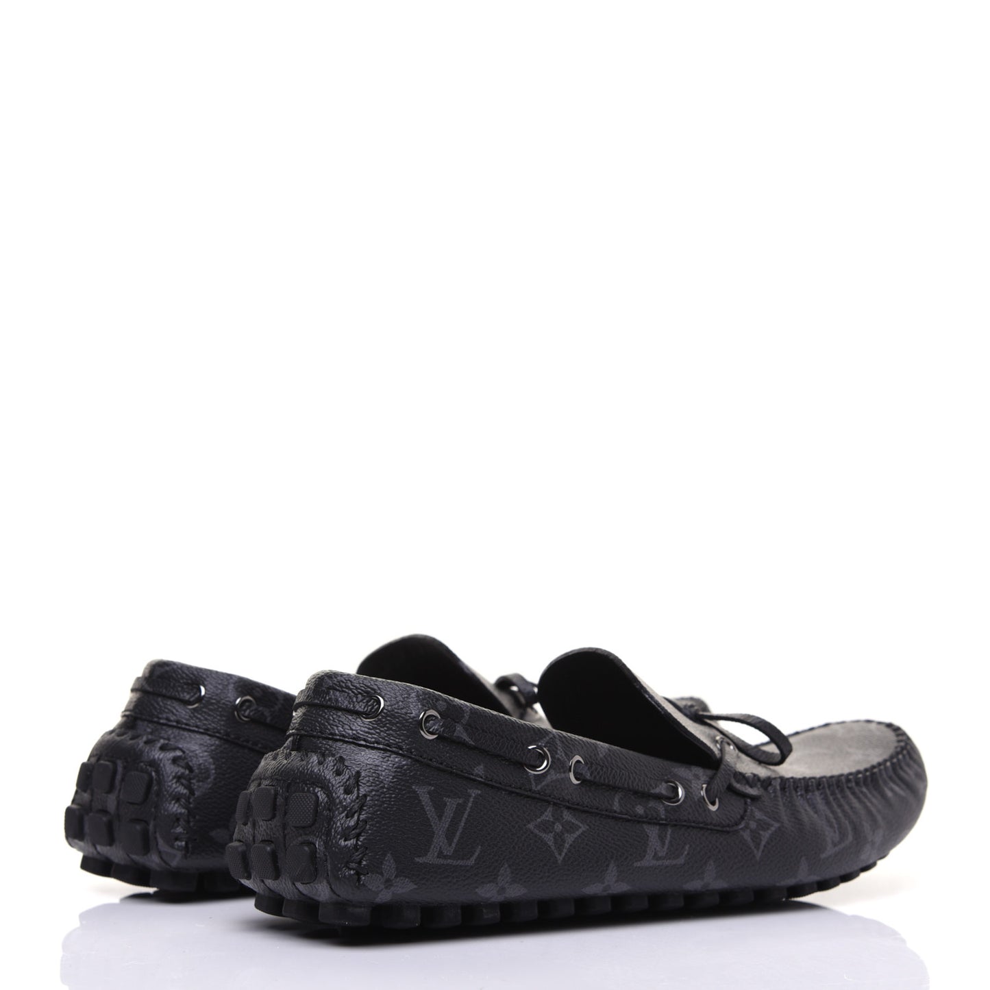 Monogram Eclipse Mens Arizona Car Shoe Moccasin Loafers 9
