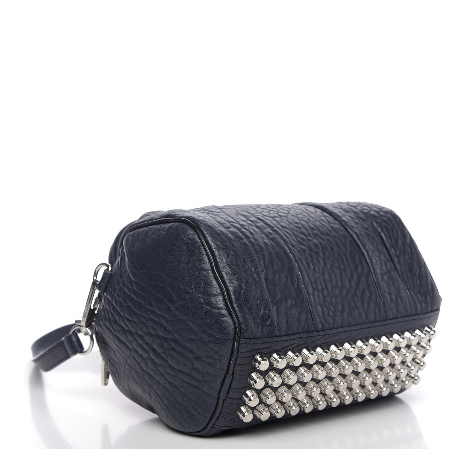 Alexander Wang Pebbled Lambskin Rockie Neptune Rhodium Hardware 5 of 12