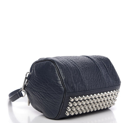 Alexander Wang Pebbled Lambskin Rockie Neptune Rhodium Hardware 5 of 12