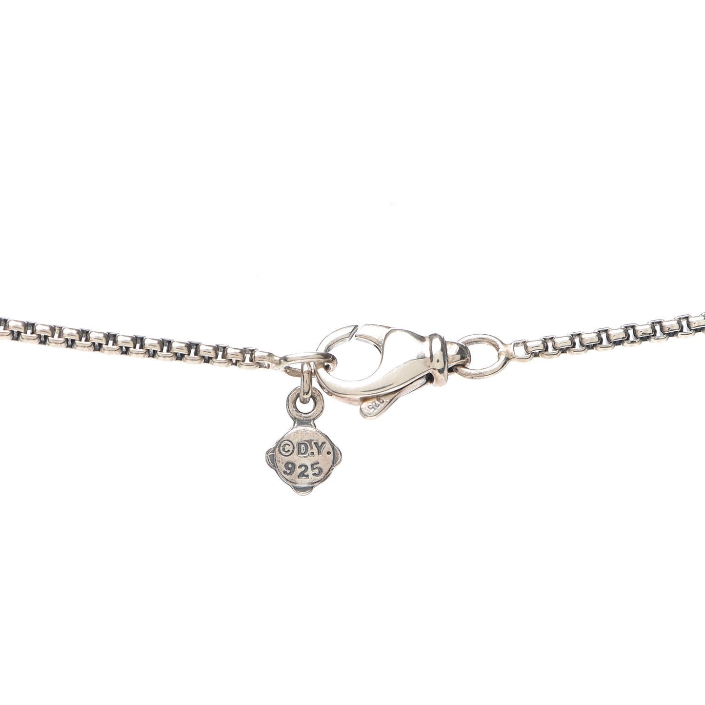 Sterling Silver 18K Yellow Gold Diamond Petite Albion Dome Pendant Necklace
