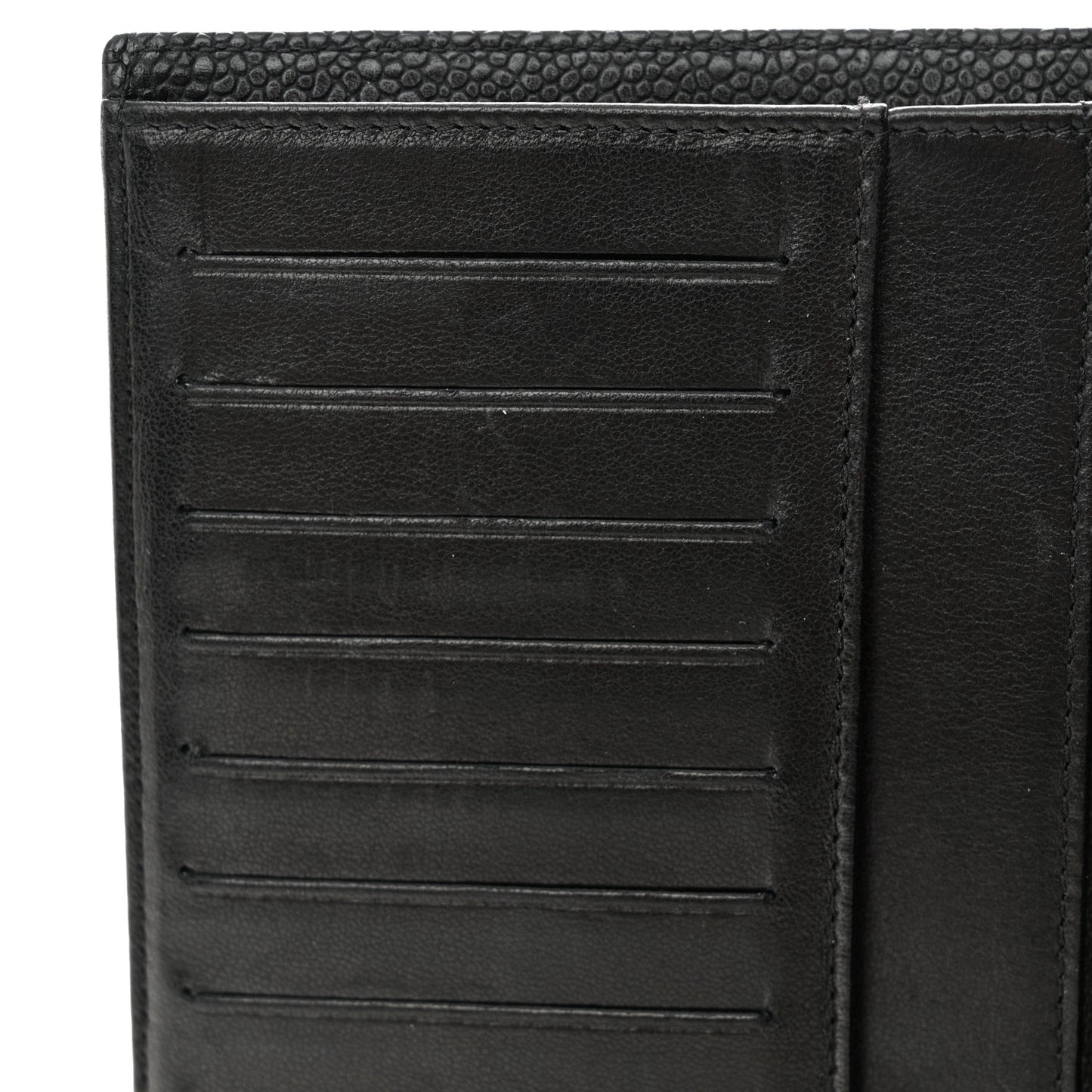 Caviar Timeless CC Yen Wallet Black