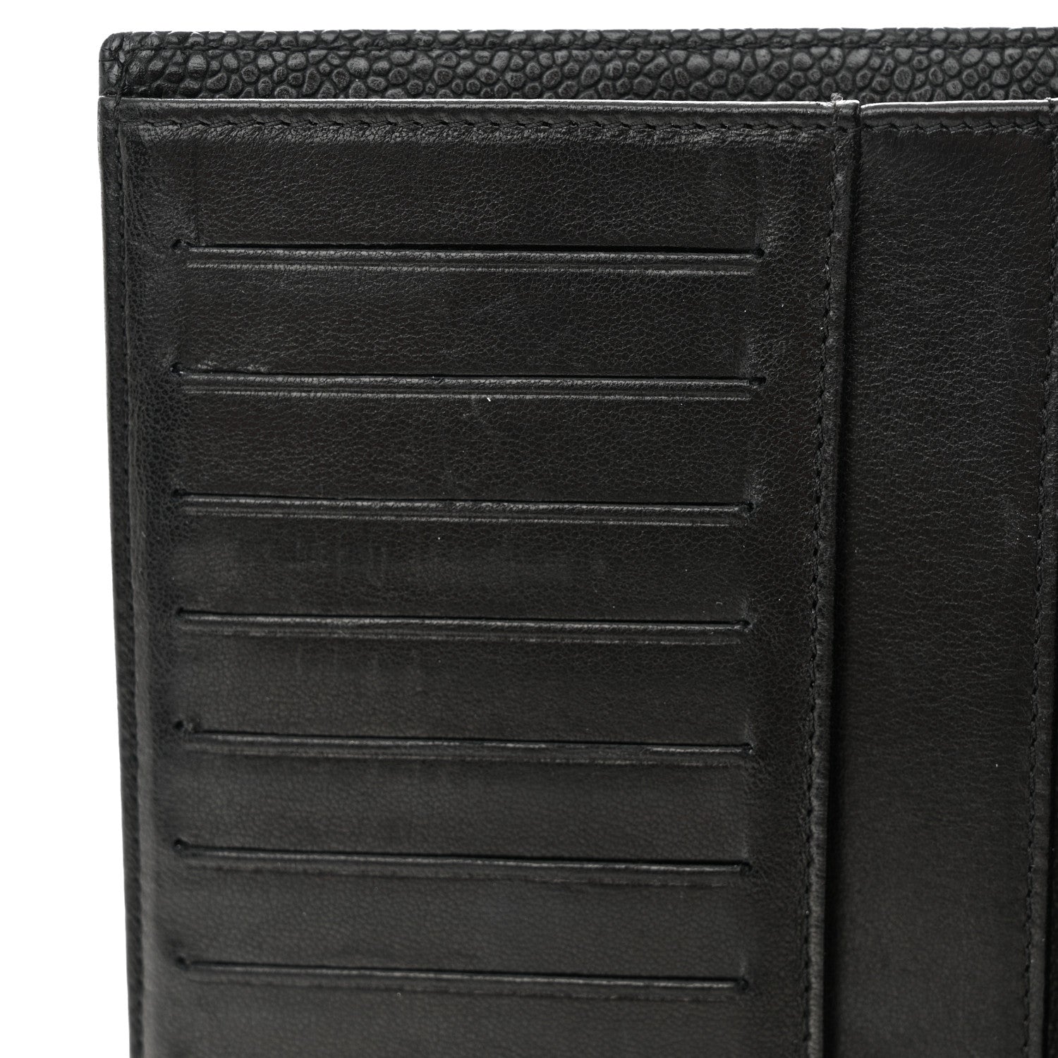 Chanel Caviar Timeless CC Yen Wallet Black 11 of 14