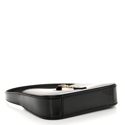 Saint Laurent Patent Calfskin Le 5 A 7 Mini Hobo Black 4 of 11