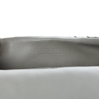 Bottega Veneta Nappa Intrecciato Flap Crossbody Grey 5 of 8