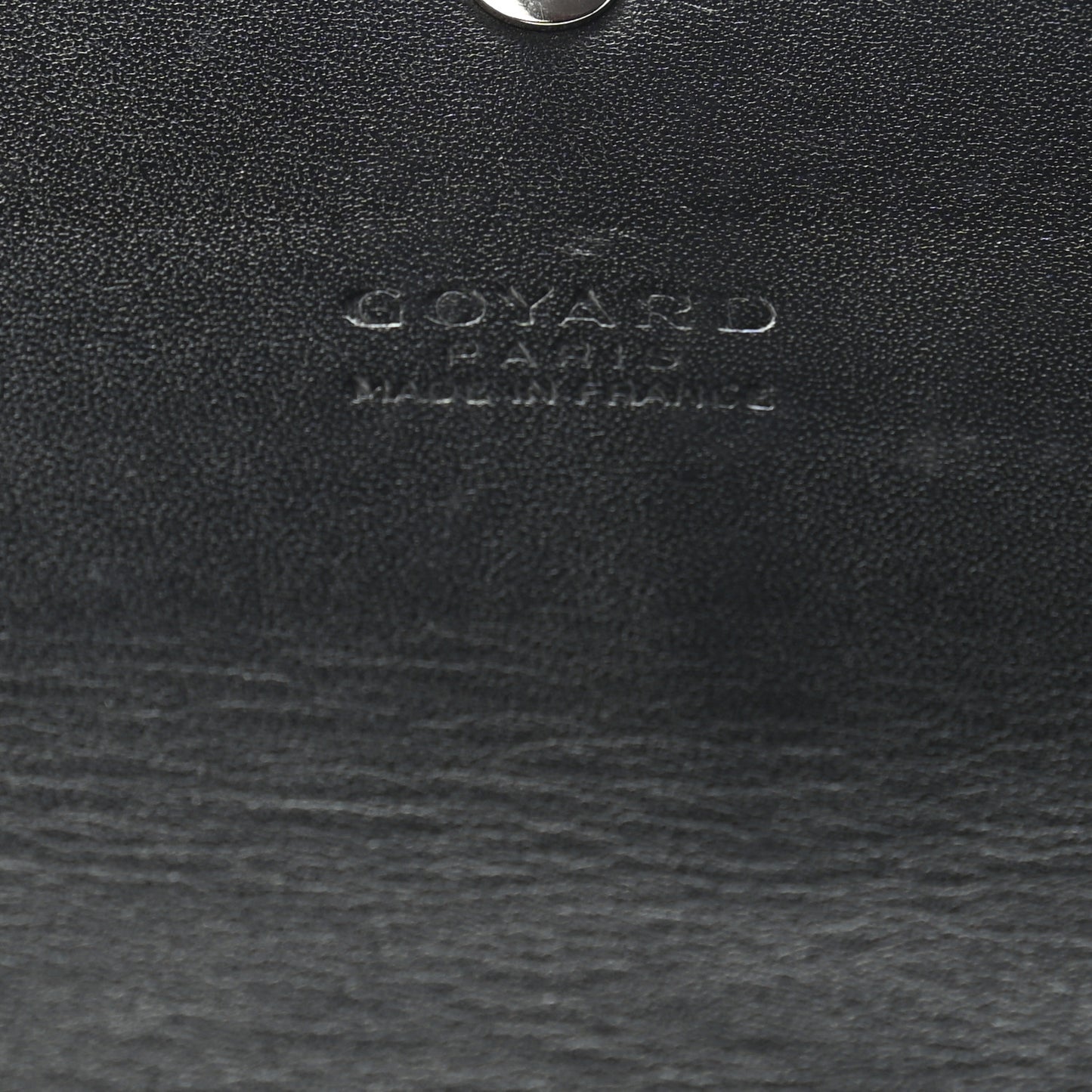 Goyardine Varenne Long Wallet Black