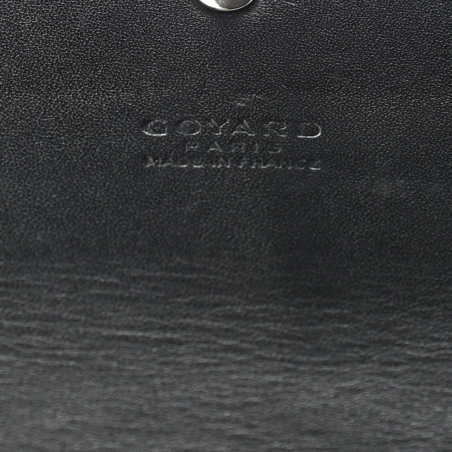 Goyard Goyardine Varenne Long Wallet Black 6 of 7