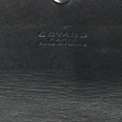 Goyard Goyardine Varenne Long Wallet Black 6 of 7