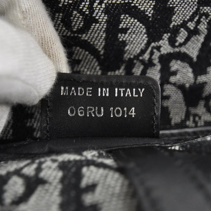 Christian Dior Monogram Saddle Bag Black 8 of 8