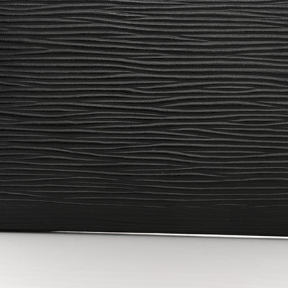Louis Vuitton Epi Clemence Wallet Black 8 of 9