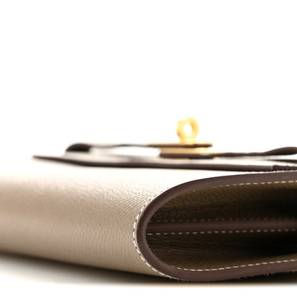 Hermes Epsom Kelly Wallet To Go Etoupe 10 of 12