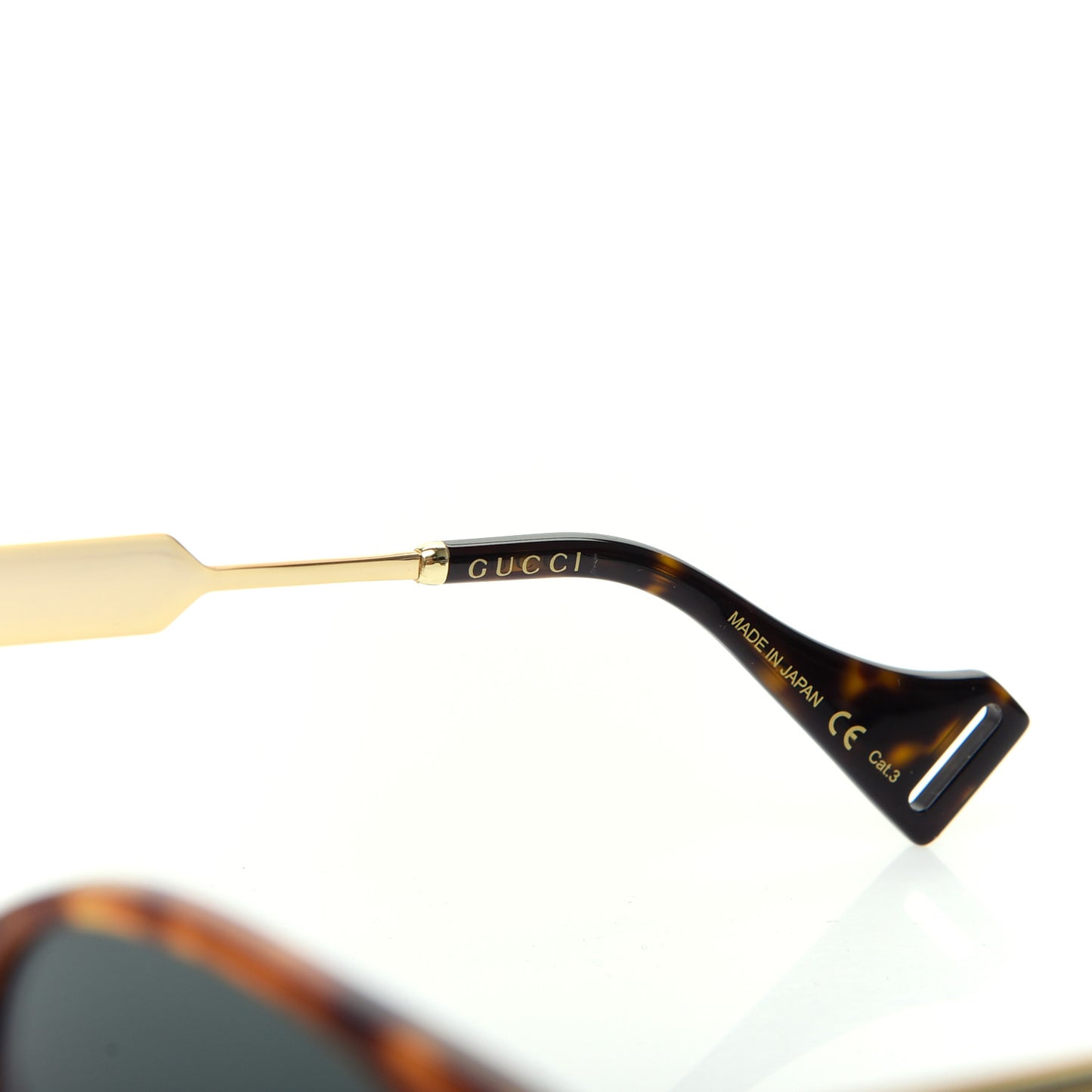 Acetate Web Sunglasses GG0586S Tortoise