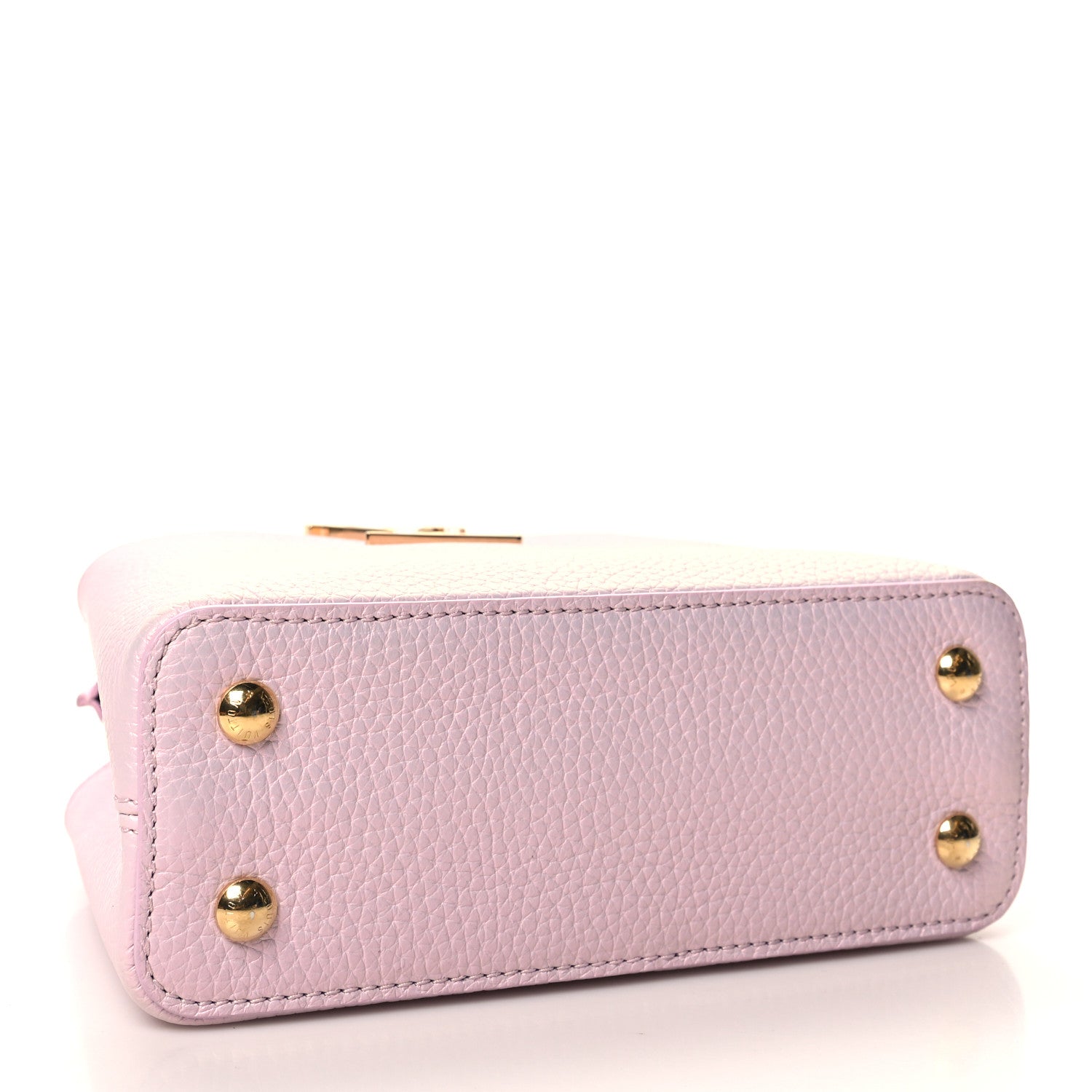 Louis Vuitton Taurillon LV Ski Capucines Mini Pearly Lilac 4 of 10