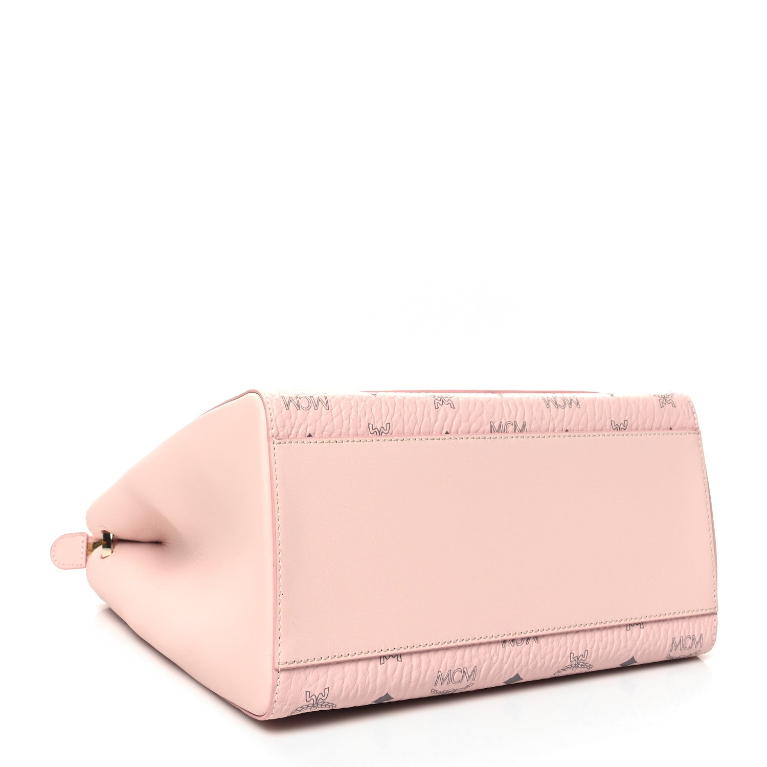 MCM Visetos Medium Aren Hobo Powder Pink 4 of 10