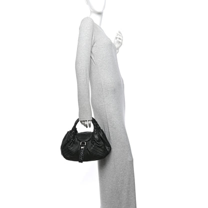 Fendi Nappa Nuvolata Small Spy Black 2 of 9