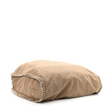 Stella McCartney Shaggy Deer Falabella Fold Over Tote Beige 3 of 12