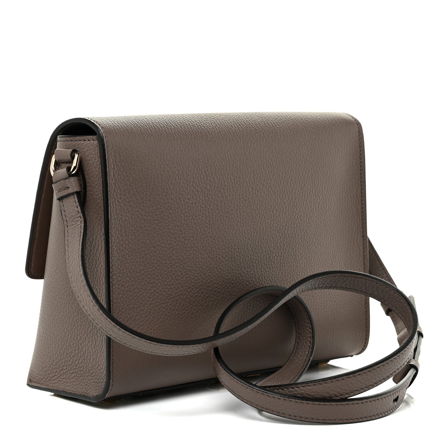 Calfskin Small The Studio Crossbody Bag Caraway Seed