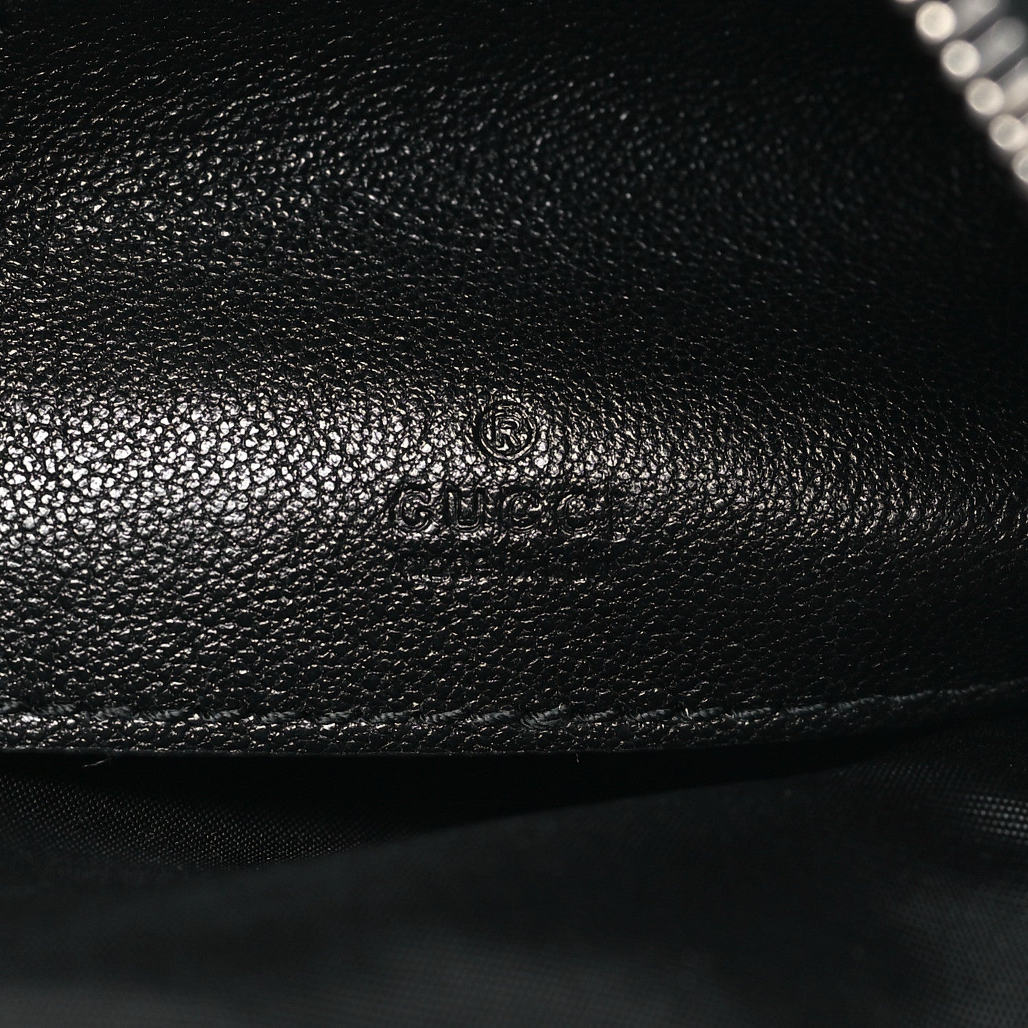 Gucci Sakai Be Green Calfskin Diagonal Stitched Mini Blondie Vertical Shoulder Bag Black 6 of 10