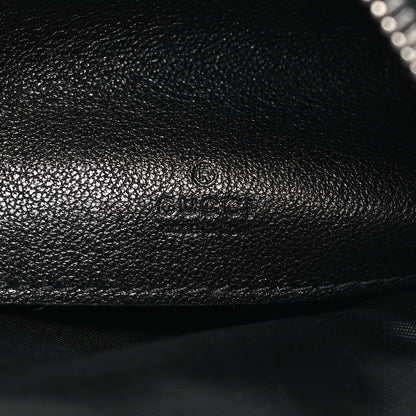 Gucci Sakai Be Green Calfskin Diagonal Stitched Mini Blondie Vertical Shoulder Bag Black 6 of 10