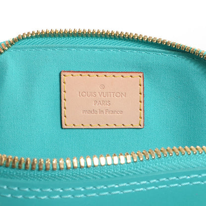 Louis Vuitton Vernis Alma BB Blue Lagon 6 of 8
