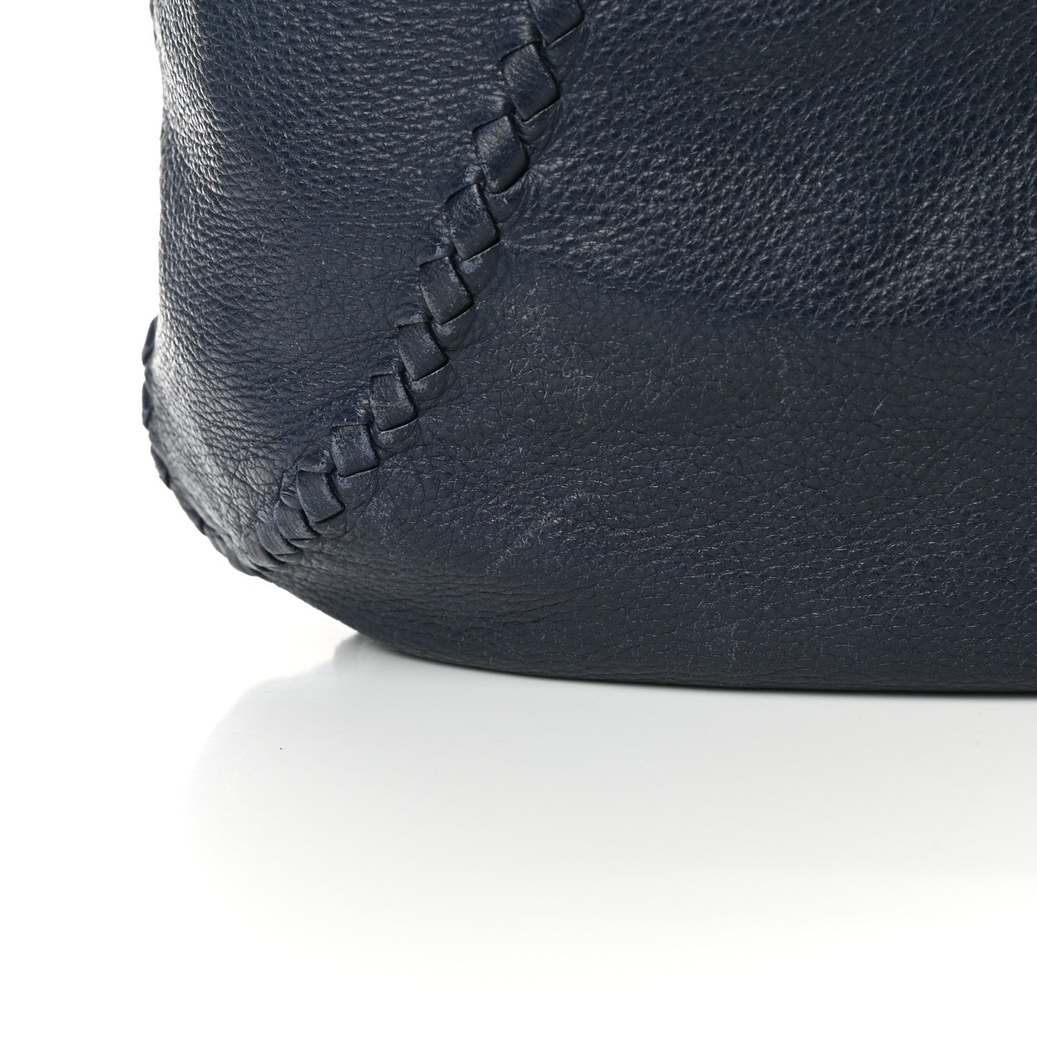 Bottega Veneta Cervo Deerskin Large Hobo China Blue 9 of 12