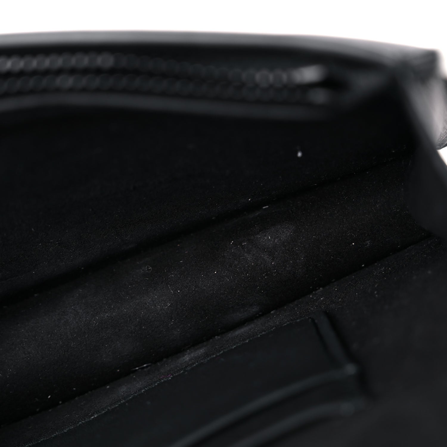 Christian Dior Ultra Matte Calfskin Saddle Belt Bag Black 10 of 14