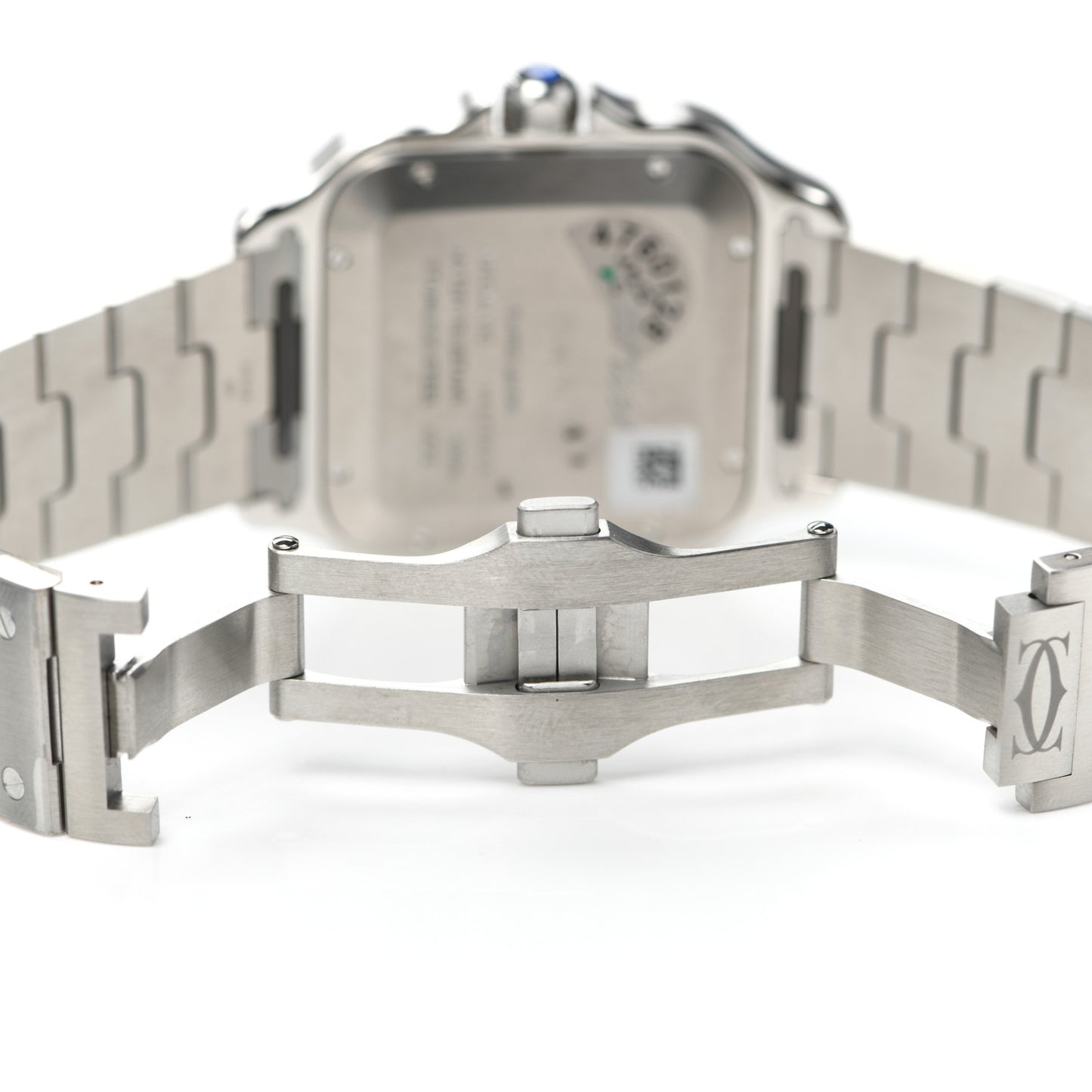 Stainless Steel 39.8mm Santos De Cartier Automatic Watch