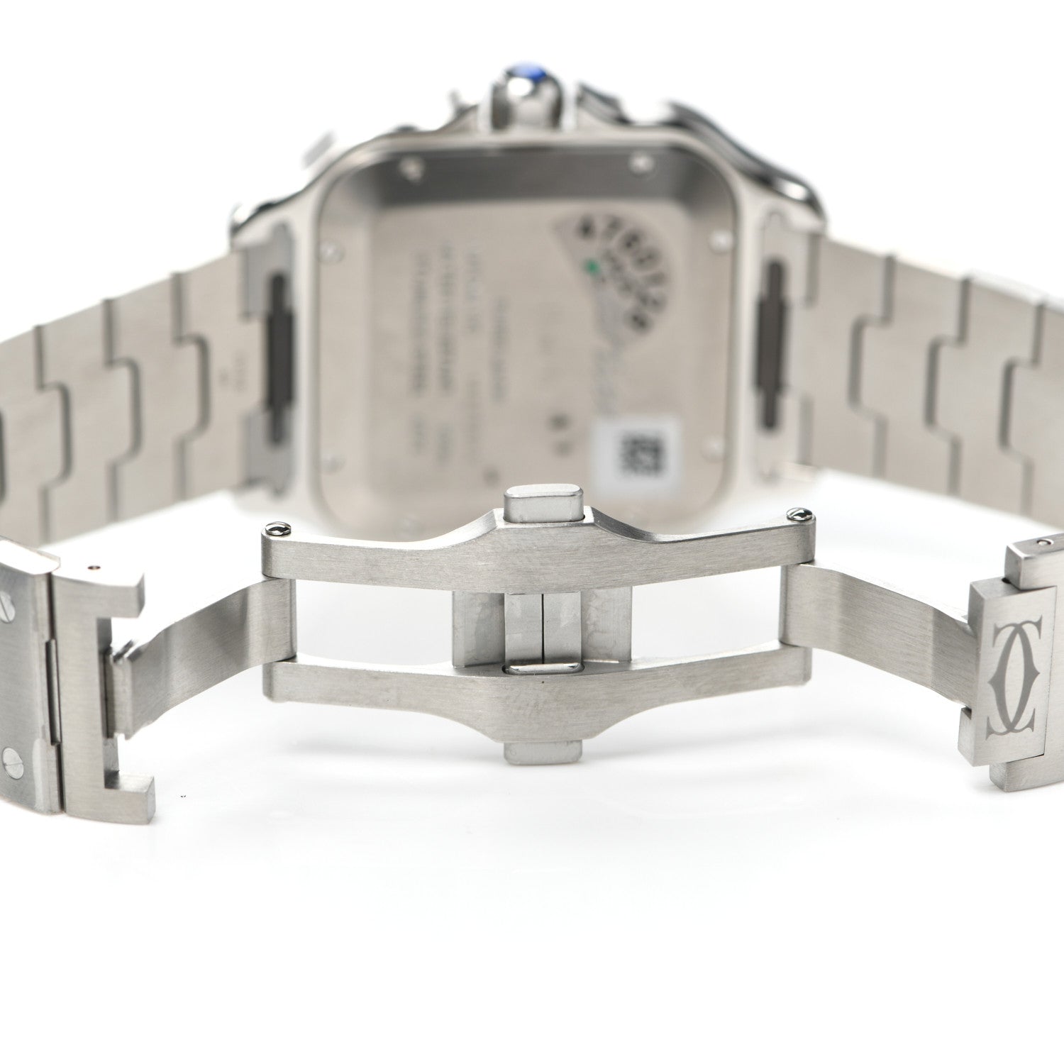 Cartier Stainless Steel 39.8mm Santos De Cartier Automatic Watch 5 of 6