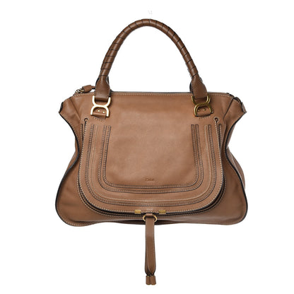 Chloe Calfskin Large Marcie Satchel Nut 1 of 10