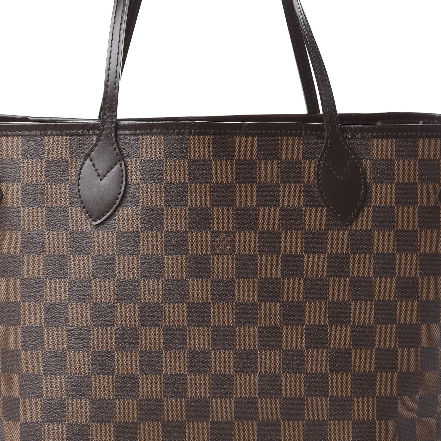 Louis Vuitton Damier Ebene Neverfull MM 7 of 9