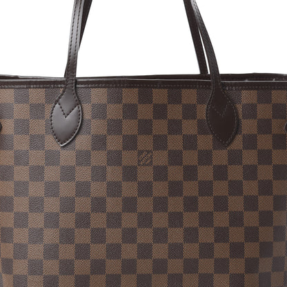Louis Vuitton Damier Ebene Neverfull MM 7 of 9
