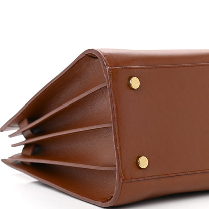 Saint Laurent Calfskin Small Sac de Jour Cognac 11 of 12