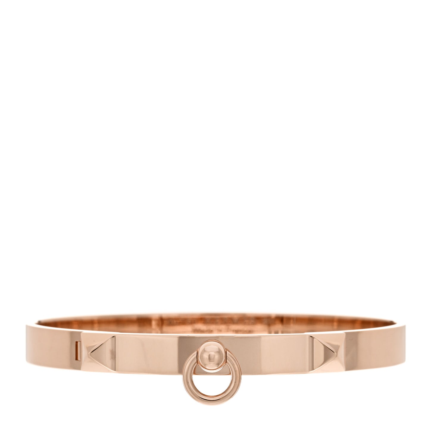 18K Rose Gold PM Collier De Chien Bracelet SH