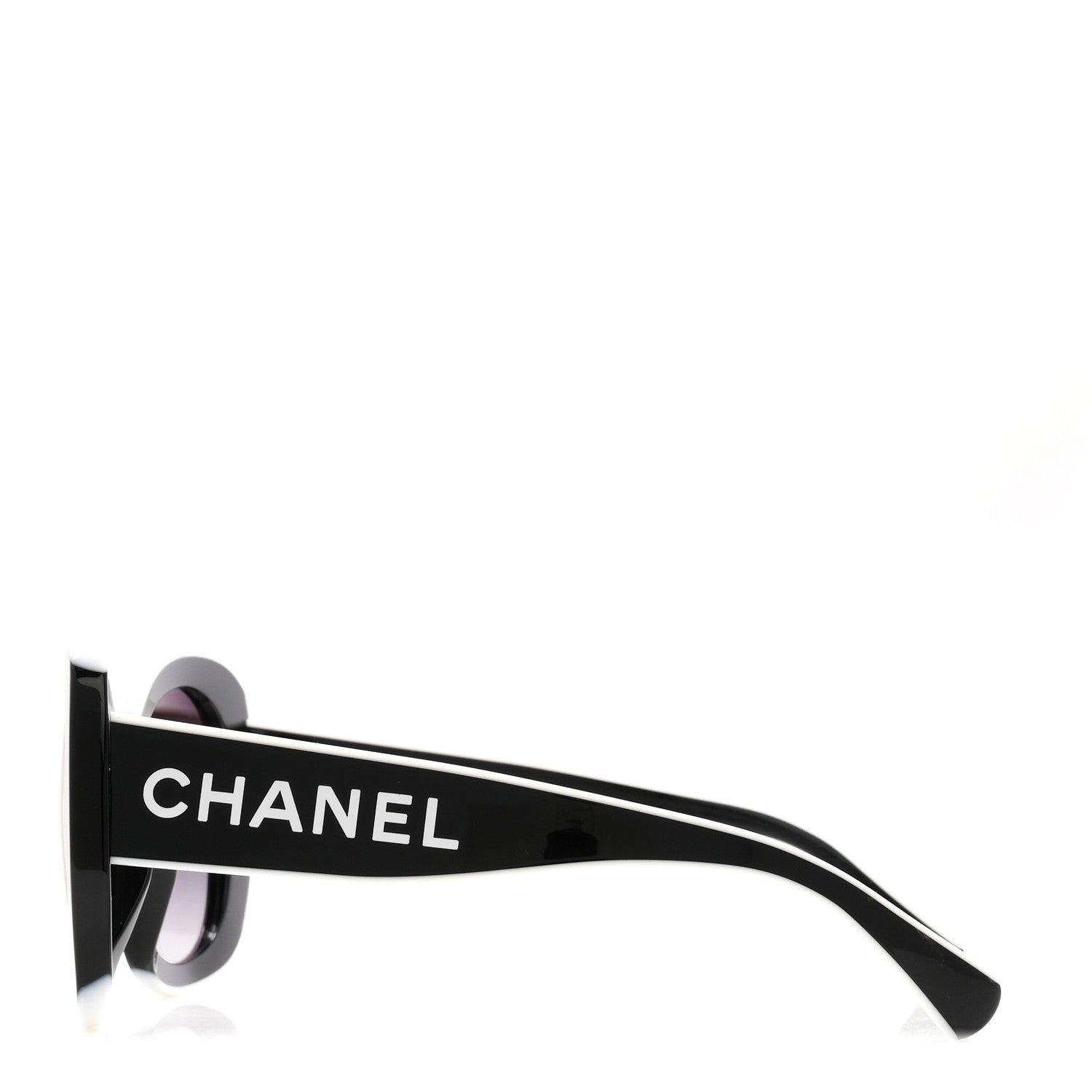 Chanel Acetate Sunglasses 71414A Black 3 of 8