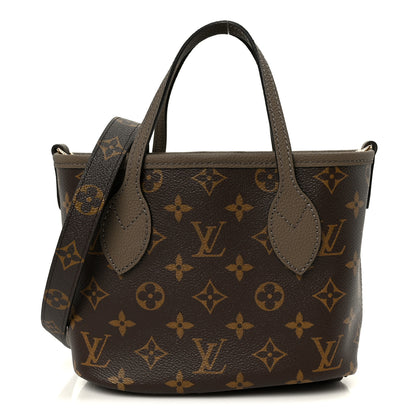 Louis Vuitton Monogram Neverfull Inside Out Bandouliere BB Dark Fango 1 of 19