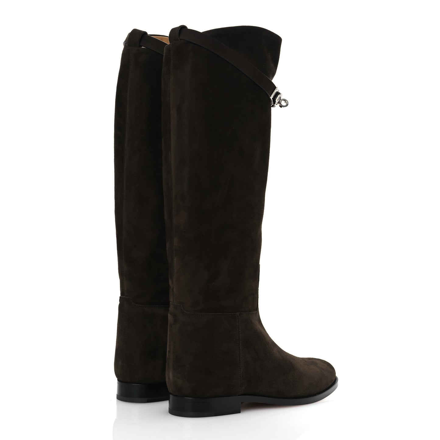 Suede Kelly Jumping Boots 39 Ecorce
