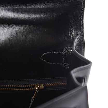Hermes Box Kelly Sellier 28 Black 14 of 44