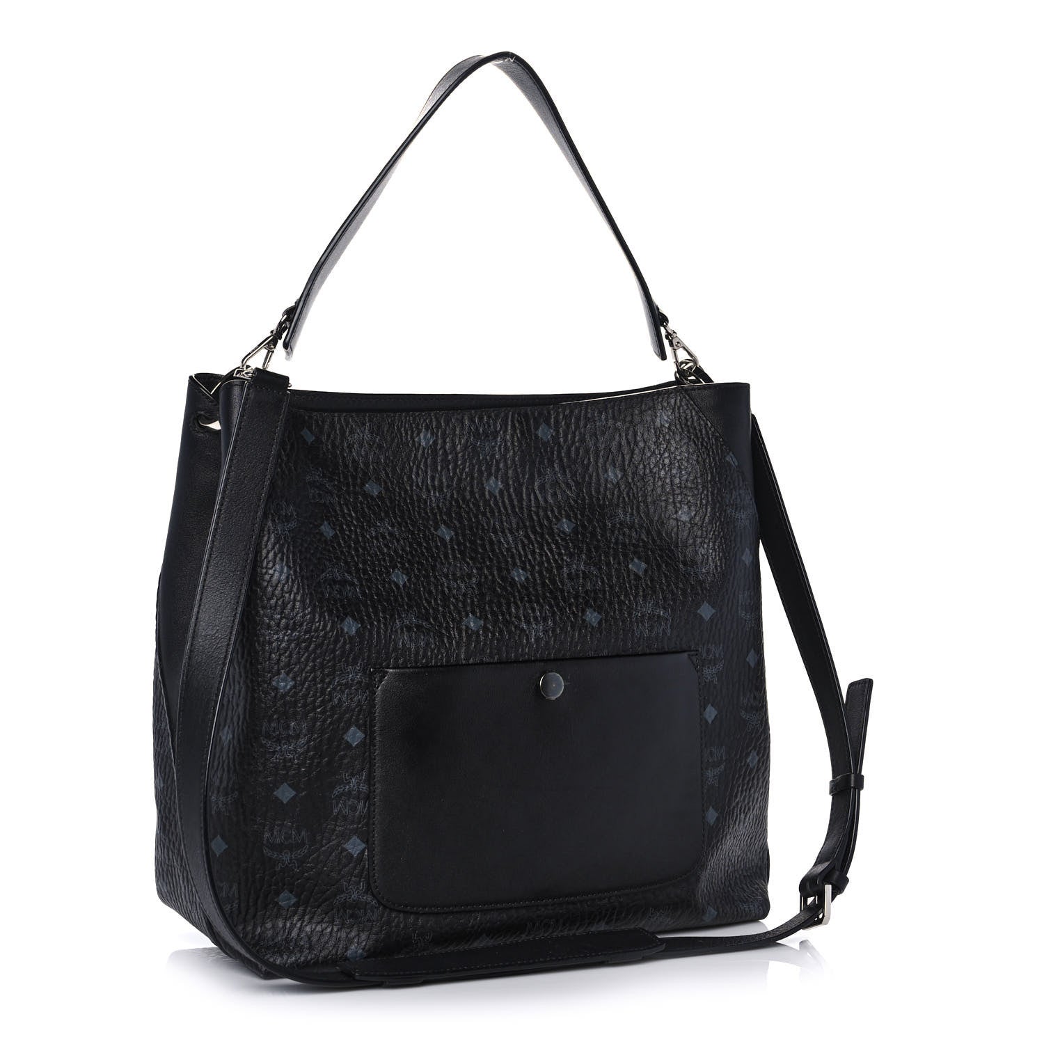 MCM Visetos Large Klara Hobo Black 3 of 10