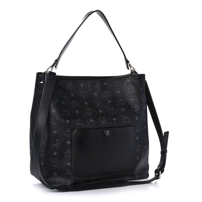 MCM Visetos Large Klara Hobo Black 3 of 10