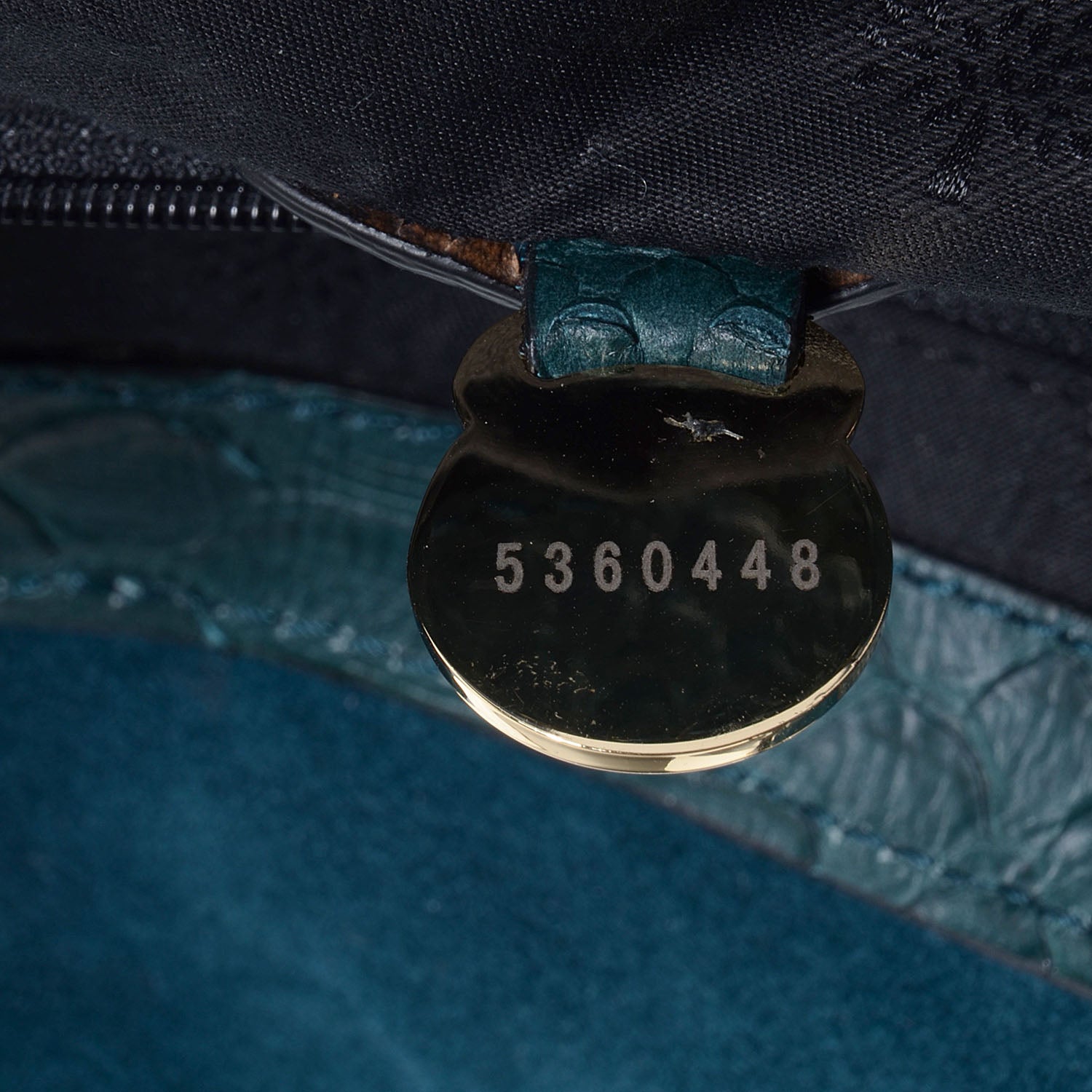 Mulberry Silky Snake Print Alexa Petrol 11 of 12