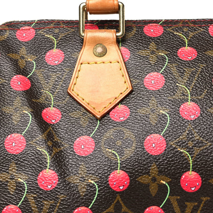 Louis Vuitton Monogram Cerises Speedy 25 10 of 12