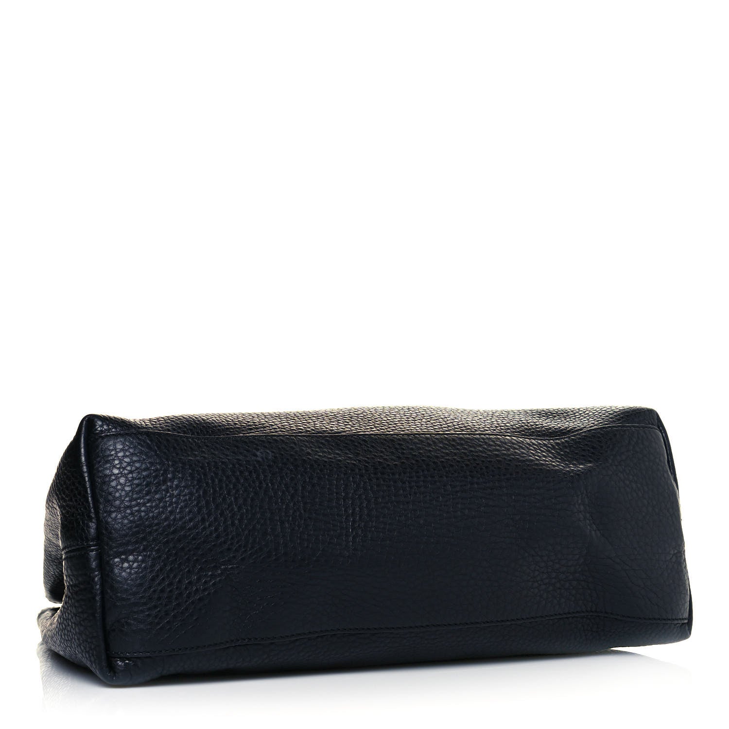 Gucci Pebbled Calfskin Medium Soho Chain Shoulder Bag Black 4 of 11
